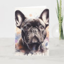 Suche nach bulldog karten Aquarell