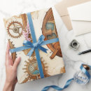 Suche nach steampunk uhr geschenkpapier Antike