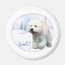 Recherche de westie magnets Blanc