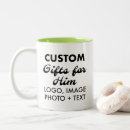 Recherche de blanc imprimées tasses Pour lui