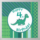 Suche nach dinosaurier geburtstag poster Wandkunst