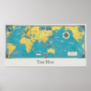 Suche nach old world map poster Geografie