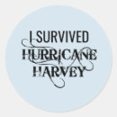 Recherche de ouragan autocollants J'ai survécu