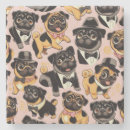 Recherche de carlins dessous de verres Chiot