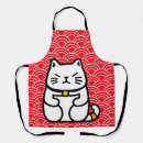 Recherche de chat japonais tabliers Maneki neko