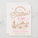 Recherche de western 16ans anniversaire invitations Sweet sixteen