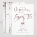 Recherche de bois rose invitations Minimaliste