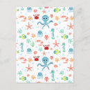 Suche nach fischen spaß postkarten Kinder