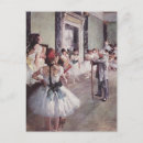 Recherche de peinture de ballet cartes postales Impressionnisme