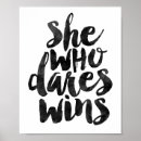 Suche nach gewinnt poster Typografie
