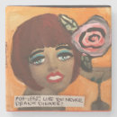 Recherche de humour femme dessous de verres Fille