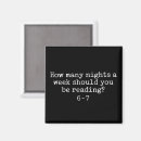 Recherche de bibliothécaire magnets Humour