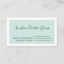 Recherche de vert mer cartes visite Minimal