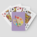 Recherche de palette jeux de cartes Artiste