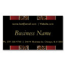 Recherche de léopard noir cartes visite Unique