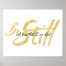 Suche nach be still poster That i am god