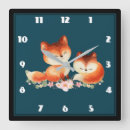 Suche nach roter fuchs wanduhren Waldtier