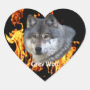 Suche nach waldbrände aufkleber Wolf
