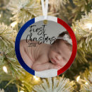 Recherche de francais drapeau ornements Noël