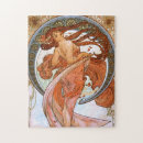 Recherche de mucha puzzles Cru