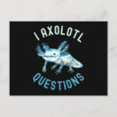 Recherche de axolotl cartes postales Poisson de marche