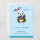Recherche de panda bear invitations Dessin animé
