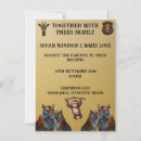 Recherche de zoo mariage invitations Girafe