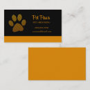 Recherche de toilettage cartes visite Noir