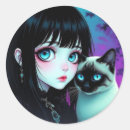 Suche nach violette katze aufkleber Generativer inhalt