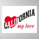Suche nach kalifornien liebe poster Herz