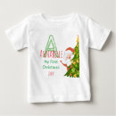 Recherche de premier noël bébé tshirts Rouge