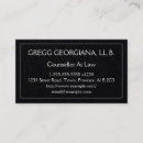Recherche de droit cartes visite Conseiller