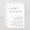 Recherche de classic bridal shower invitations Moderne