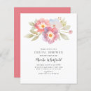Recherche de bu invitations Aquarelle florale