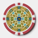 Recherche de feuille jetons poker Motif