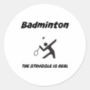 Suche nach tennis spaß aufkleber Badminton