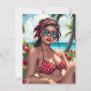 Recherche de fille bikini cartes postales Beau