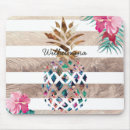 Recherche de ananas rose tapis souris Luxe