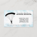 Recherche de parachutisme cartes visite Parachute
