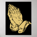 Recherche de mains prière posters Église
