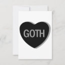 Suche nach goth karten Schwarz weiß
