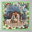 Recherche de scène de nativité posters Crèche