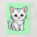 Suche nach stilisiertes postkarten Katze