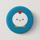 Suche nach kawaii huhn buttons Bauernhof