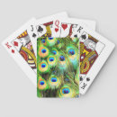 Recherche de paon jeux de cartes Bleu