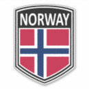 Recherche de drapeau norvège autocollants Renverser