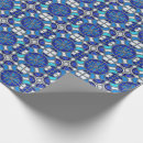 Recherche de bleu et argent papier cadeau Anniversaire