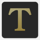 Suche nach letter t aufkleber Gold