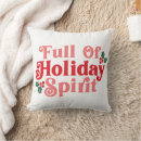 Recherche de esprit vacances coussins Typographie festive