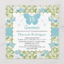 Recherche de papillon bleu invitations Fleur